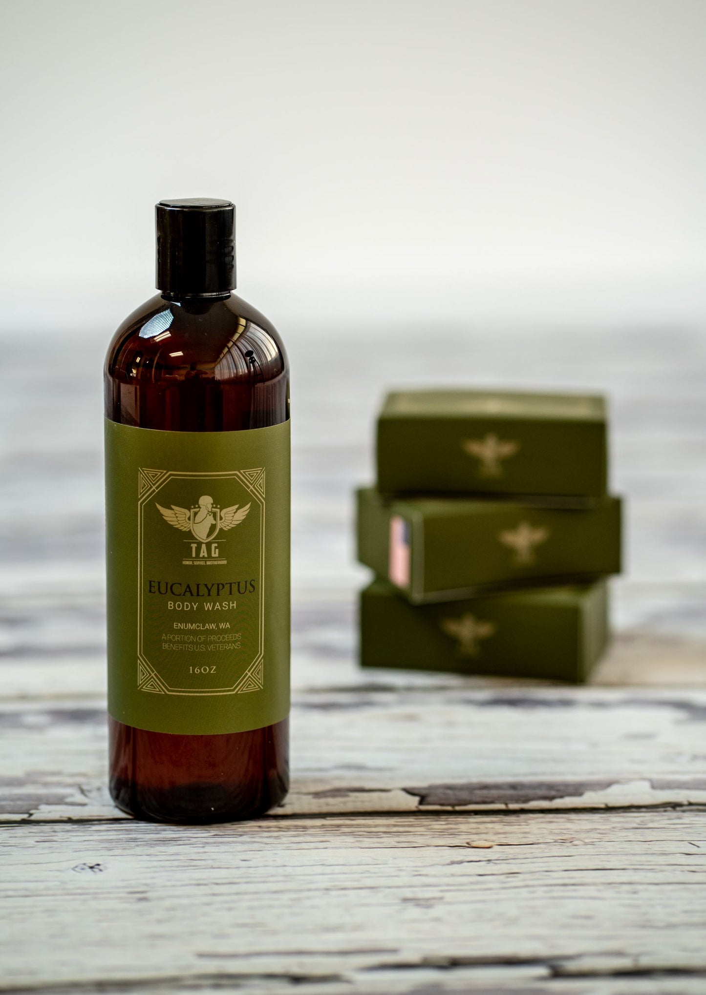 16 oz. EUCALYPTUS MINT HAIR & BODY WASH